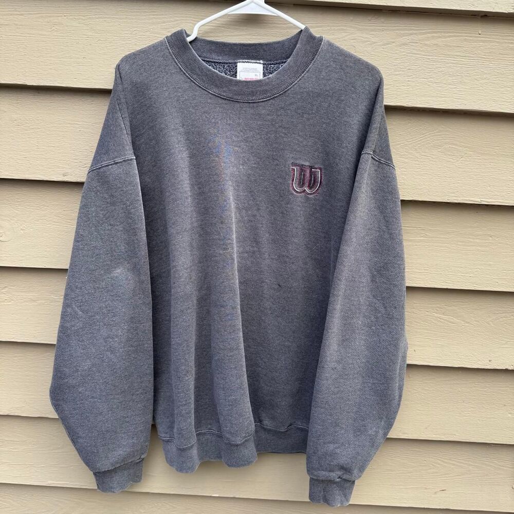 Wilson Men's Grey Sweatshirt